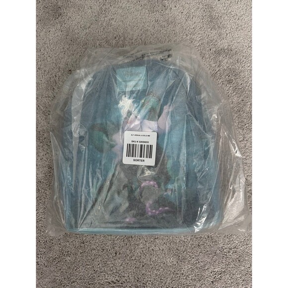 NEW Loungefly Disney Little Mermaid Ursula Poor Unfortunate Souls Mini Backpack